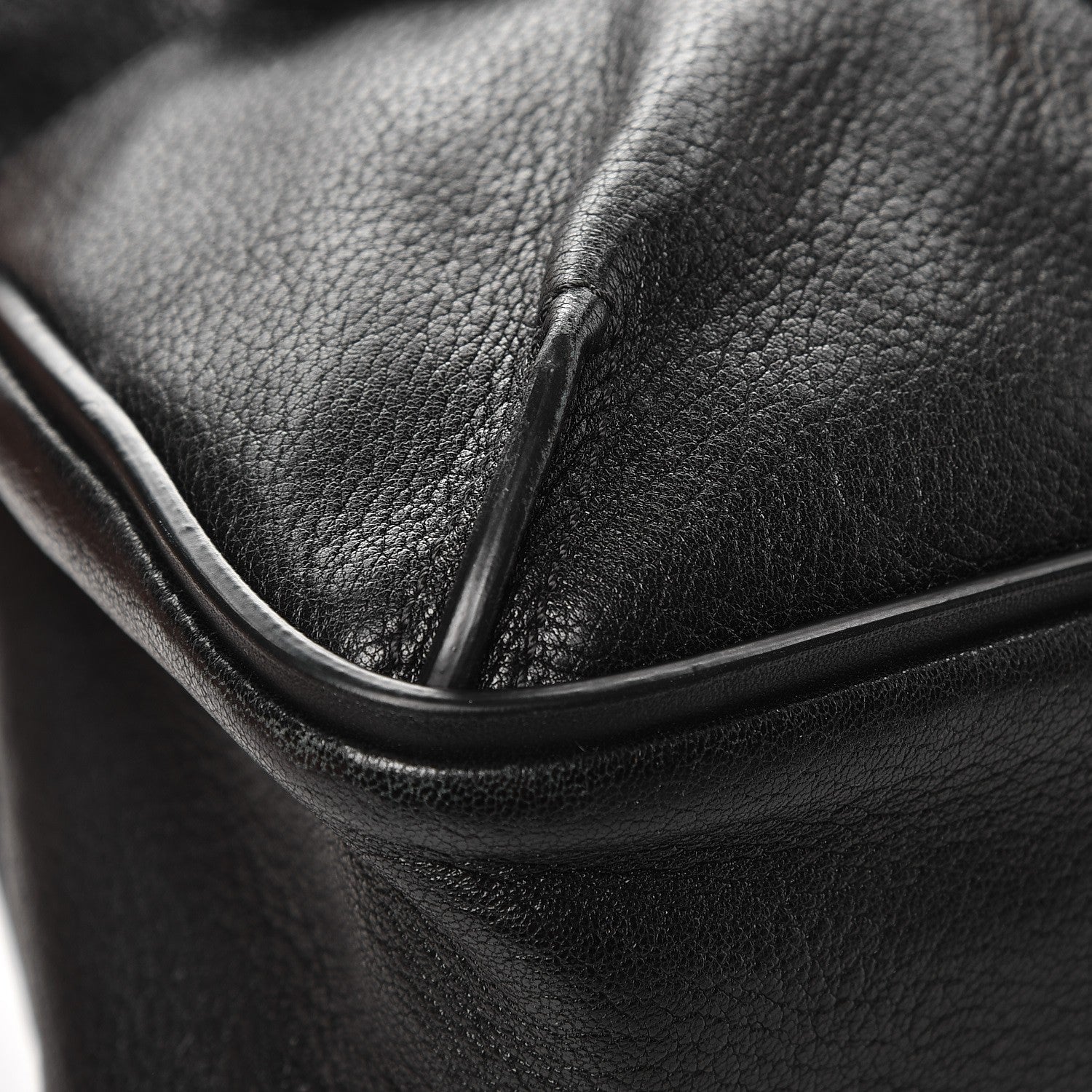 Chloe Grained Lambskin Calfskin Medium Lexa Shoulder Bag Black 10 of 10