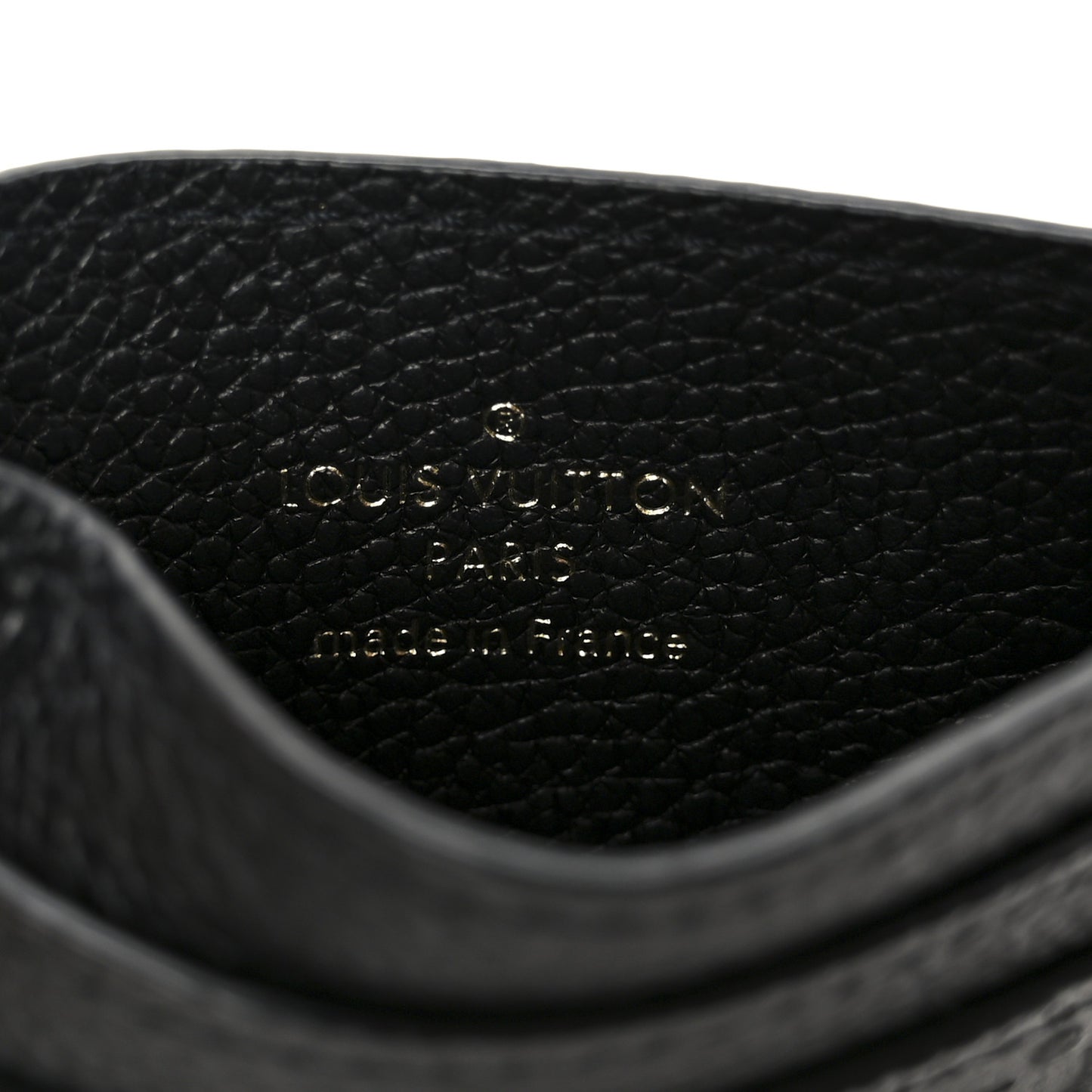 Empreinte Monogram LV Charms Card Holder Black