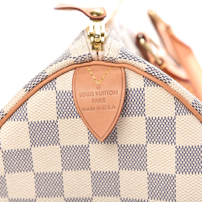 Louis Vuitton Damier Azur Speedy 35 8 of 9