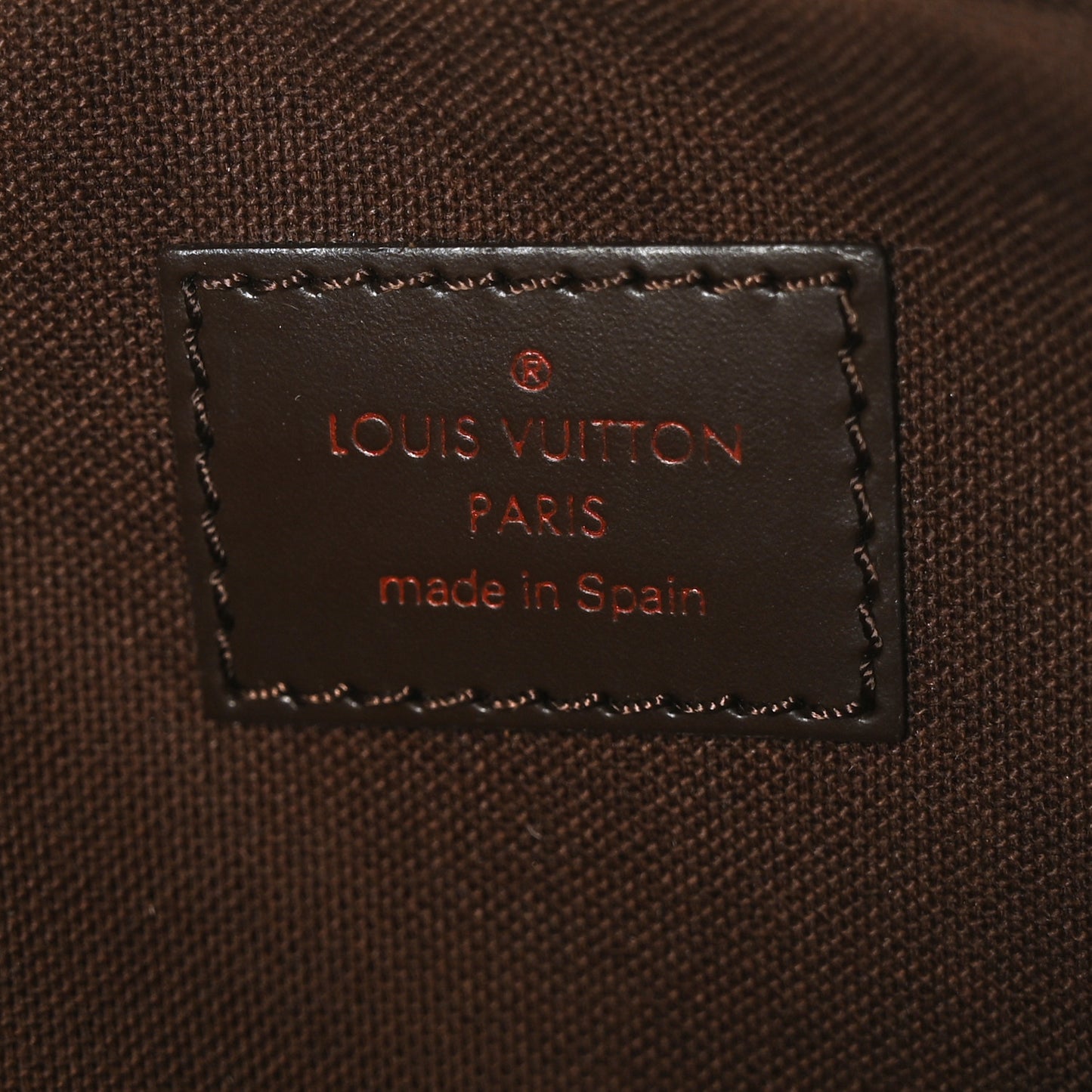 Damier Ebene Brooklyn Bum Bag