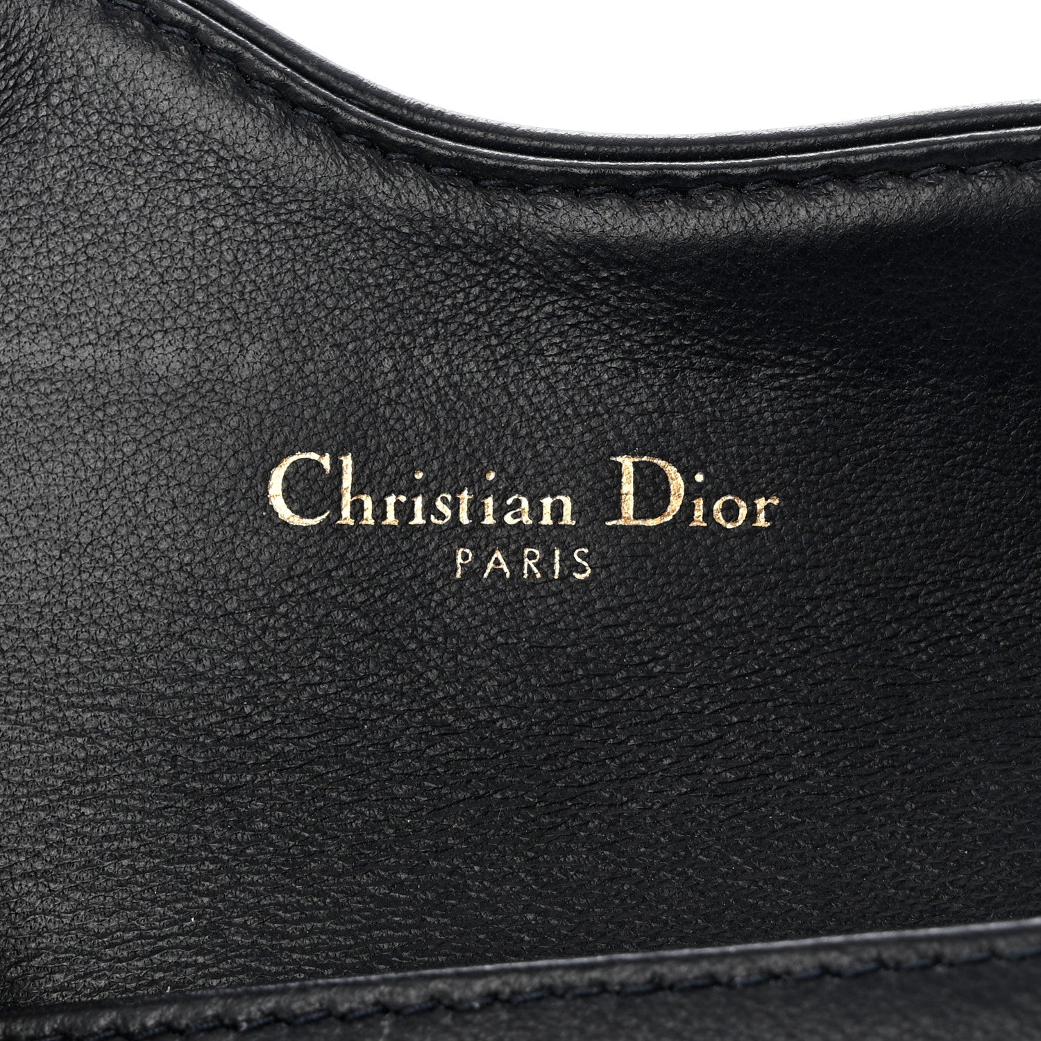Christian Dior Oblique Saddle Card Holder Blue 6 of 7