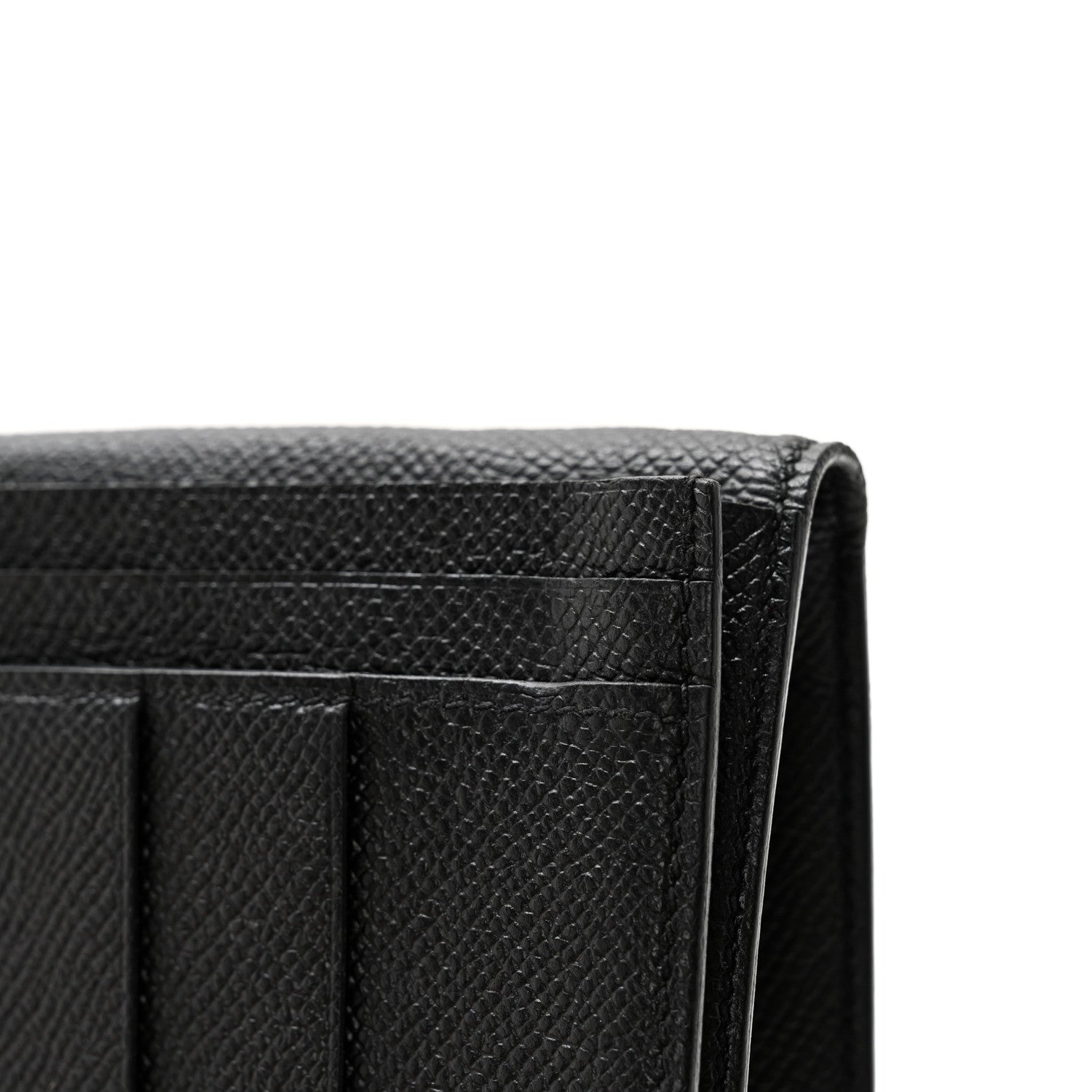 Hermes Epsom Bearn Gusset Wallet Black 7 of 17
