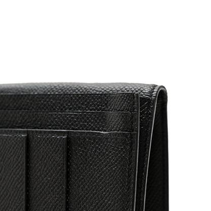 Hermes Epsom Bearn Gusset Wallet Black 7 of 17