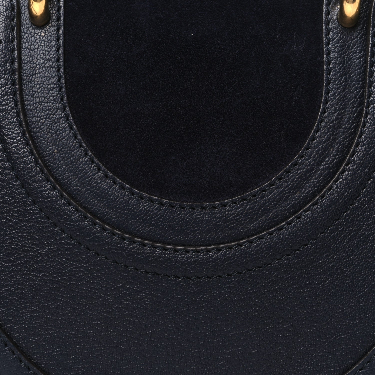 Chloe Shiny Goatskin Suede Small Pixie Bag Full Blue 9 of 11
