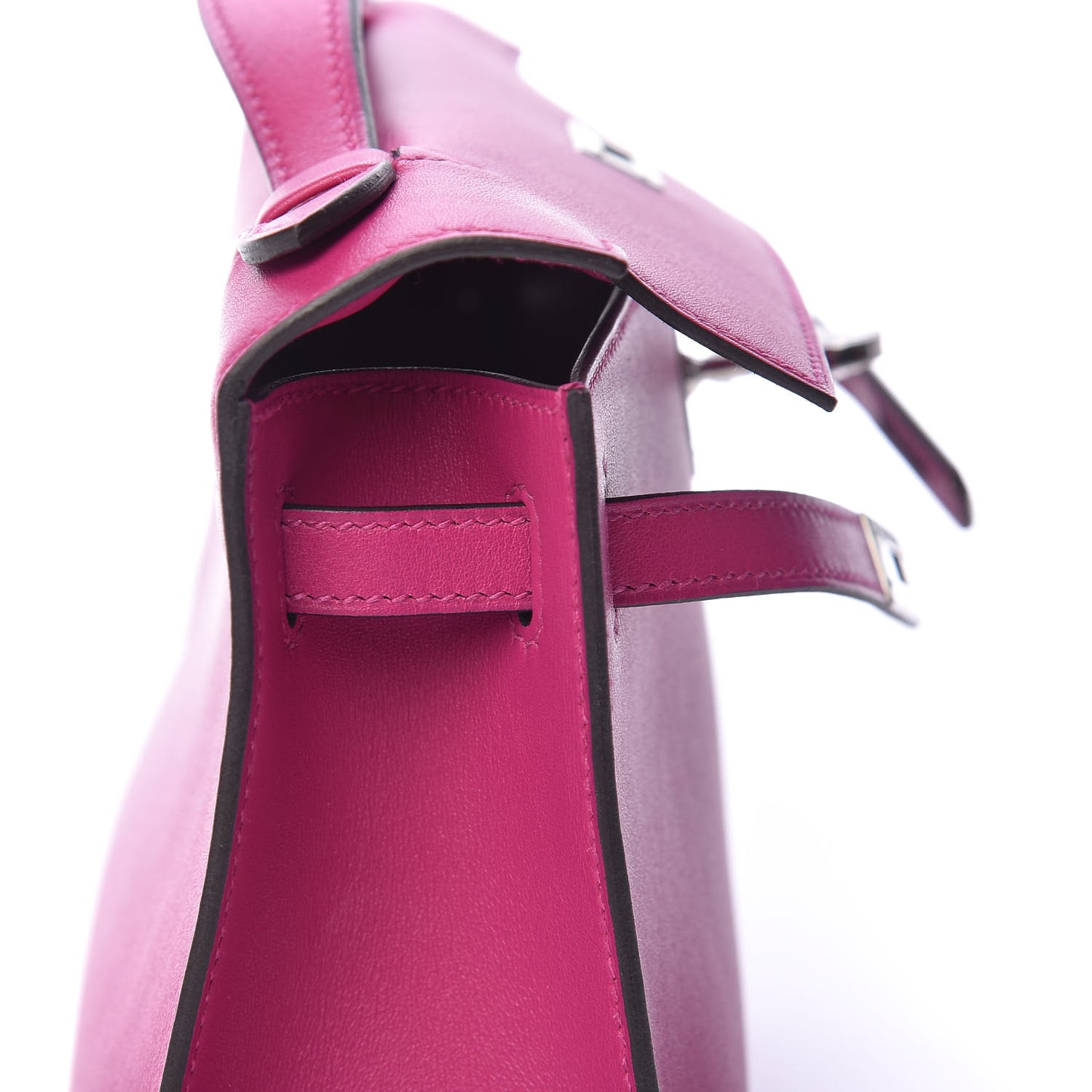 Swift Kelly Pochette Clutch Rose Pourpre