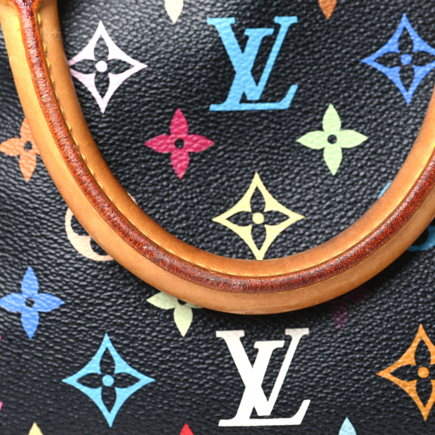 Louis Vuitton Monogram Multicolor Alma Black 12 of 16