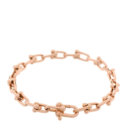 Tiffany 18K Rose Gold Small HardWear Link Bracelet 2 of 4