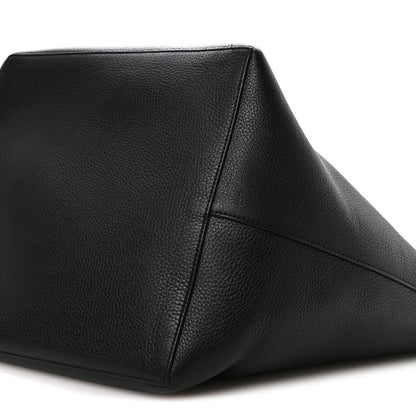 The Row Grained Calfskin Park Tote Three Black 10 of 10