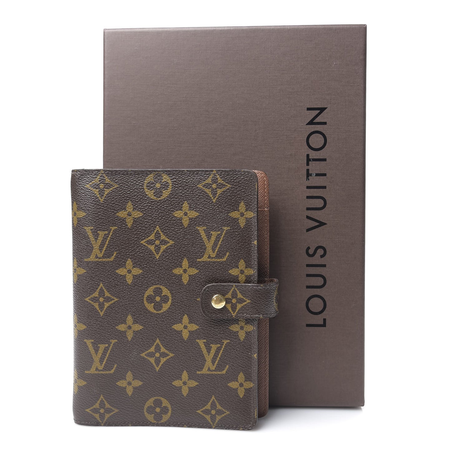 Monogram Medium Ring Agenda Cover