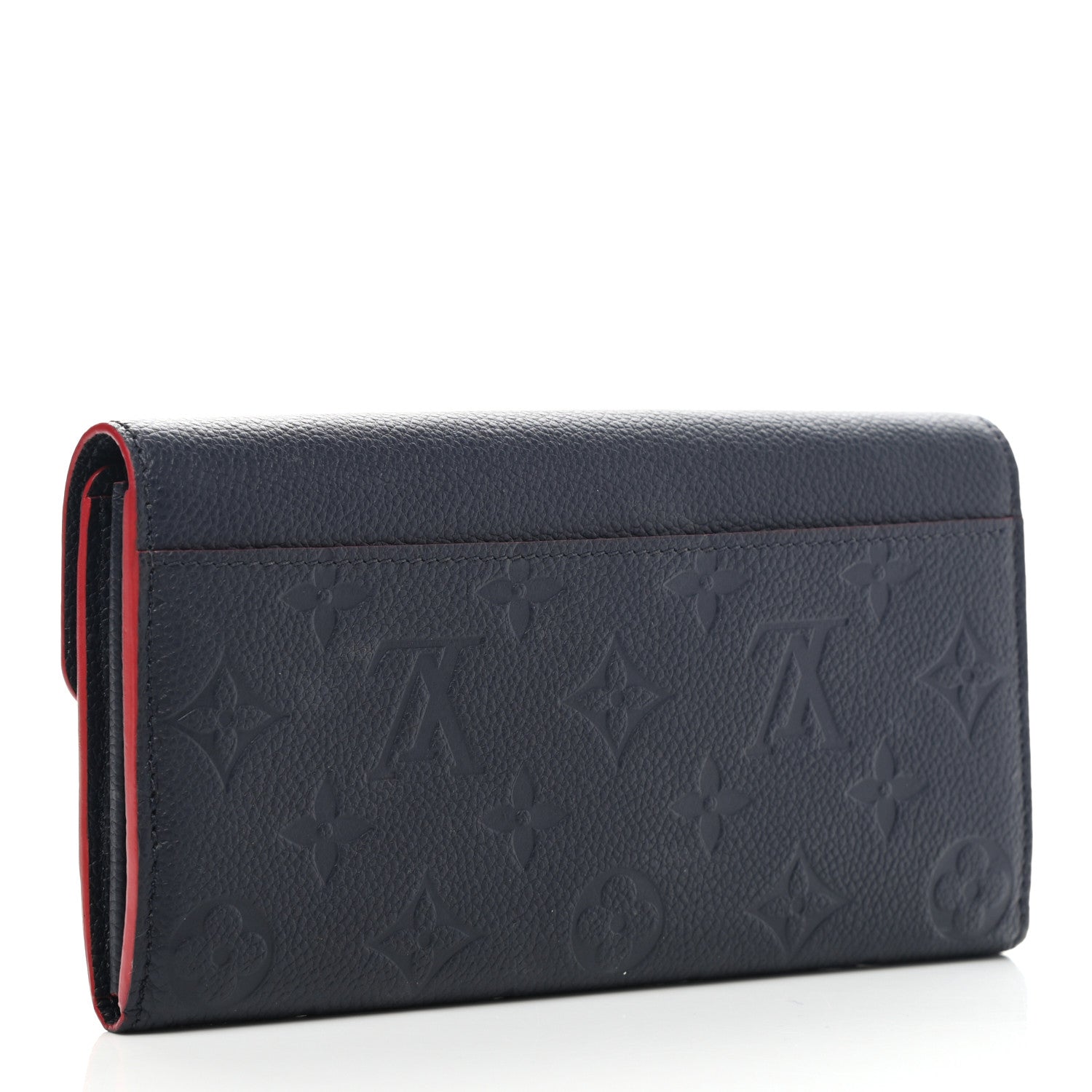 Louis Vuitton Empreinte Sarah Wallet NM Marine Rouge 2 of 7