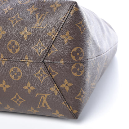 Louis Vuitton Monogram Flower Hobo Black 6 of 9