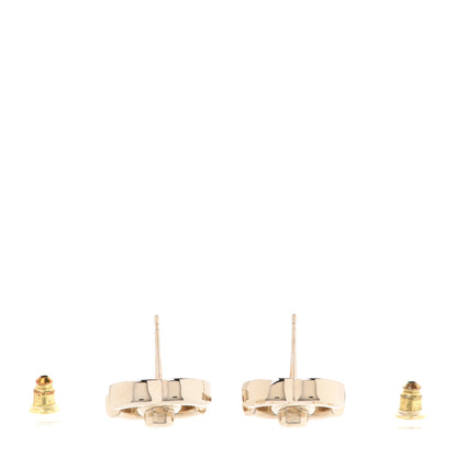 Chanel Metal CC Turnlock Earrings Gold 3 of 5