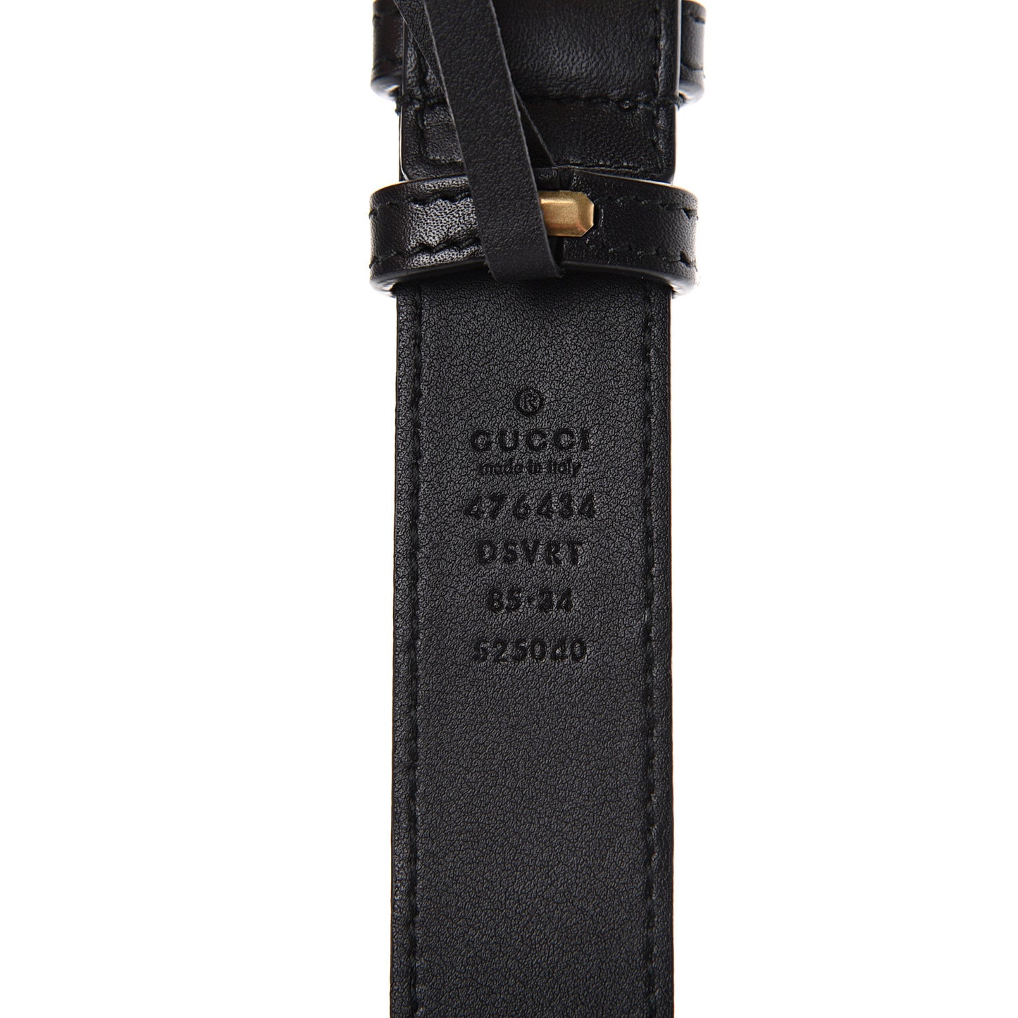Calfskin Matelasse GG Marmont Belt Bag 85 34 Black