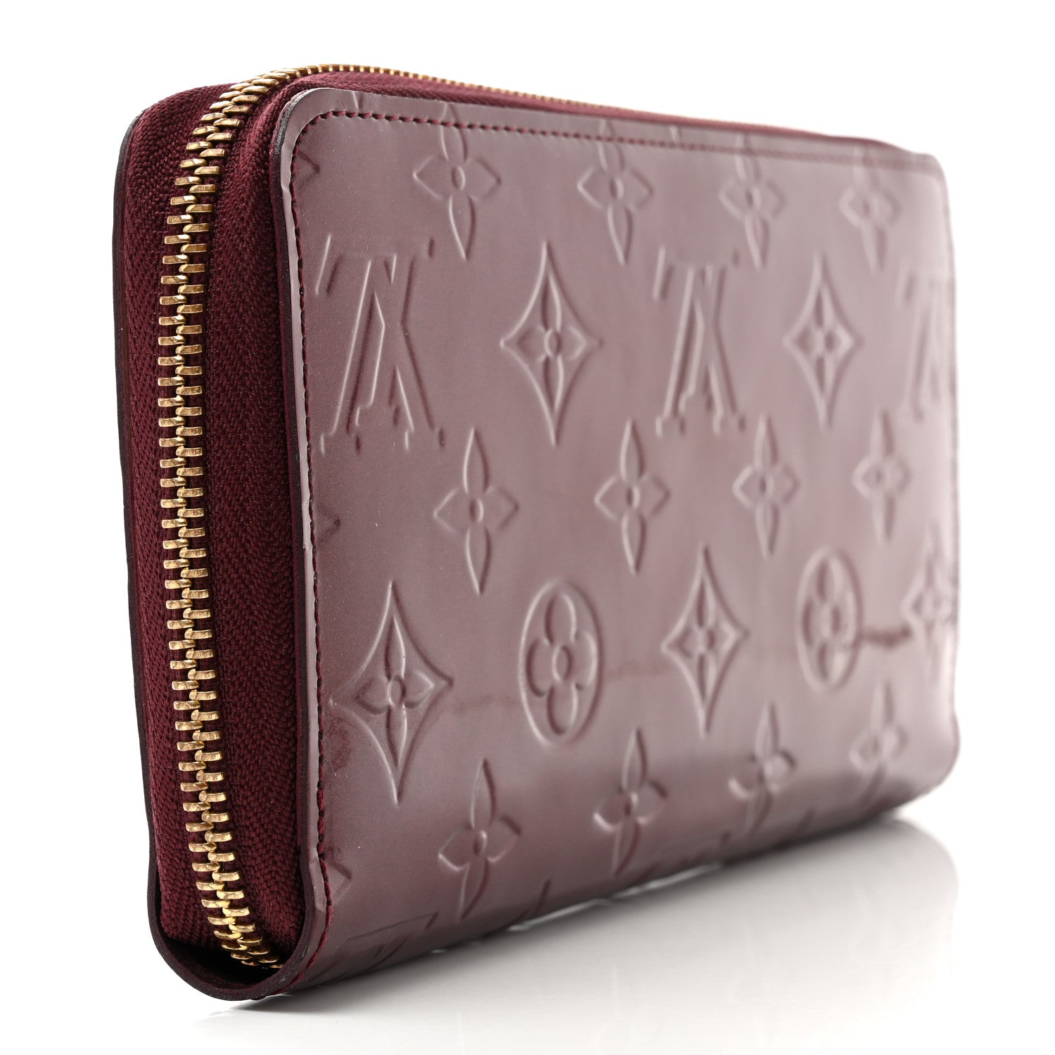 Louis Vuitton Vernis Zippy Wallet Rouge Fauviste 3 of 9