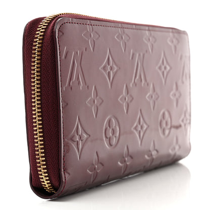 Louis Vuitton Vernis Zippy Wallet Rouge Fauviste 3 of 9