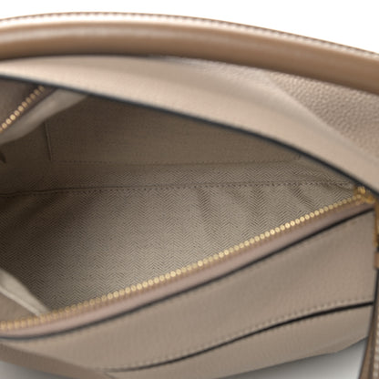 Loewe Grained Calfskin Small Puzzle Bag Sand Mink 4 of 9