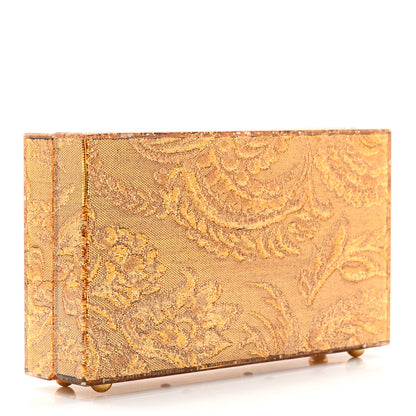 Dolce & Gabbana Brocade DG Girls Shoulder Bag Gold 3 of 13