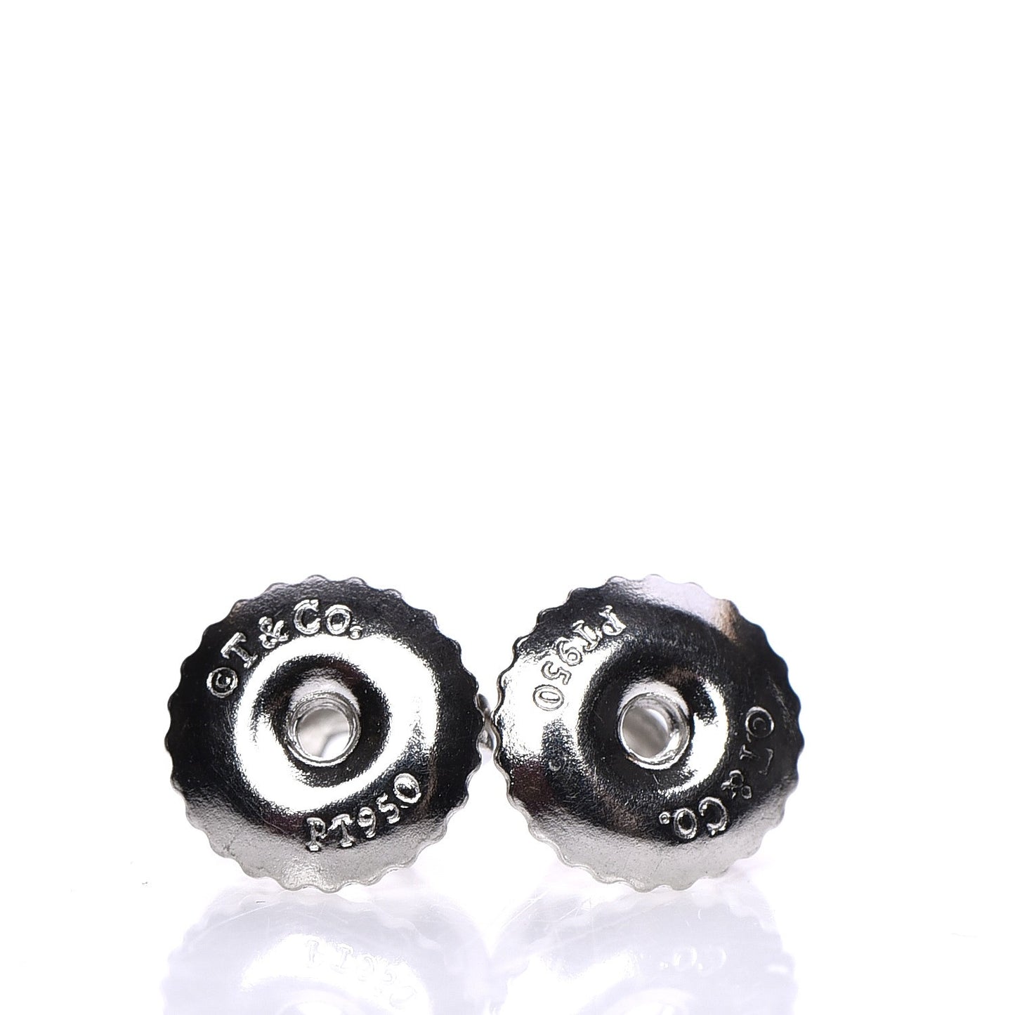 Platinum Diamond .34ctw Elsa Peretti Diamonds By The Yard Earrings
