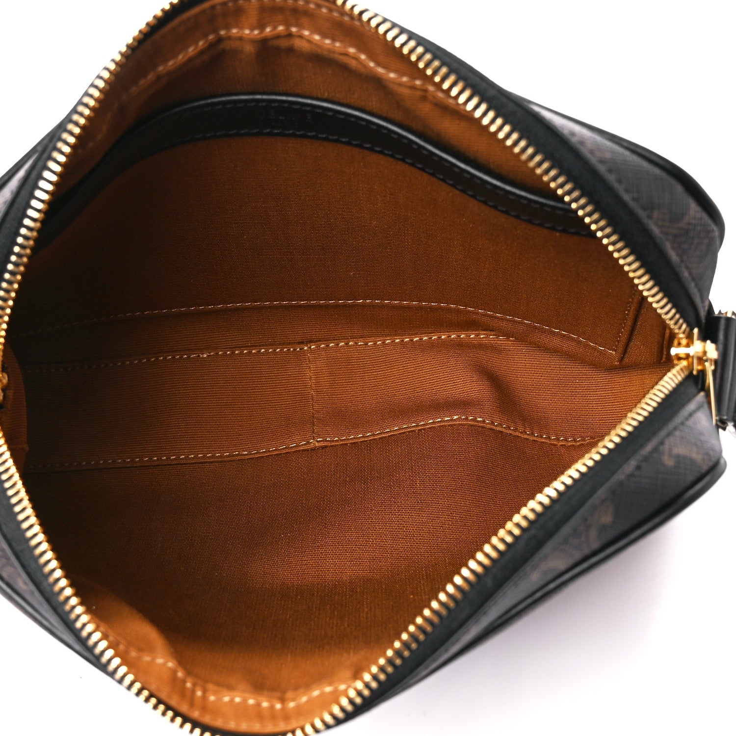 Celine Triomphe Canvas Medium Messenger Bag Black 5 of 9