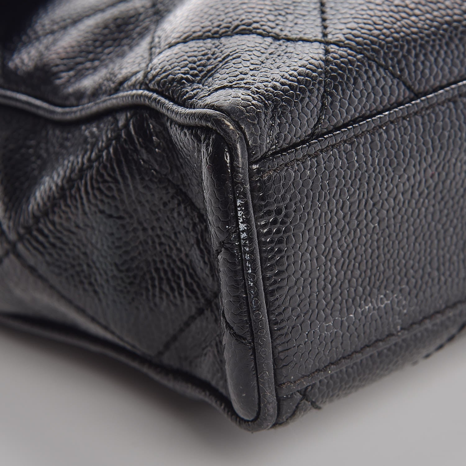 Chanel Caviar Quilted Medium Single Flap Black 14 of 14