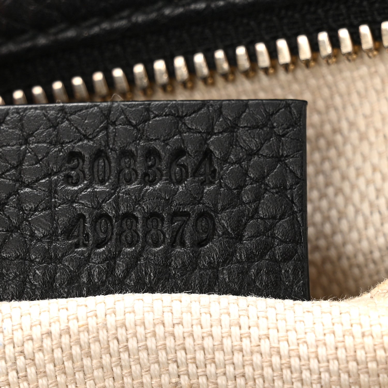 Gucci Pebbled Calfskin Small Soho Disco Bag Black 7 of 12