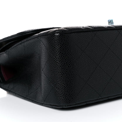 Chanel Caviar Quilted Jumbo Double Flap Black 8 of 10