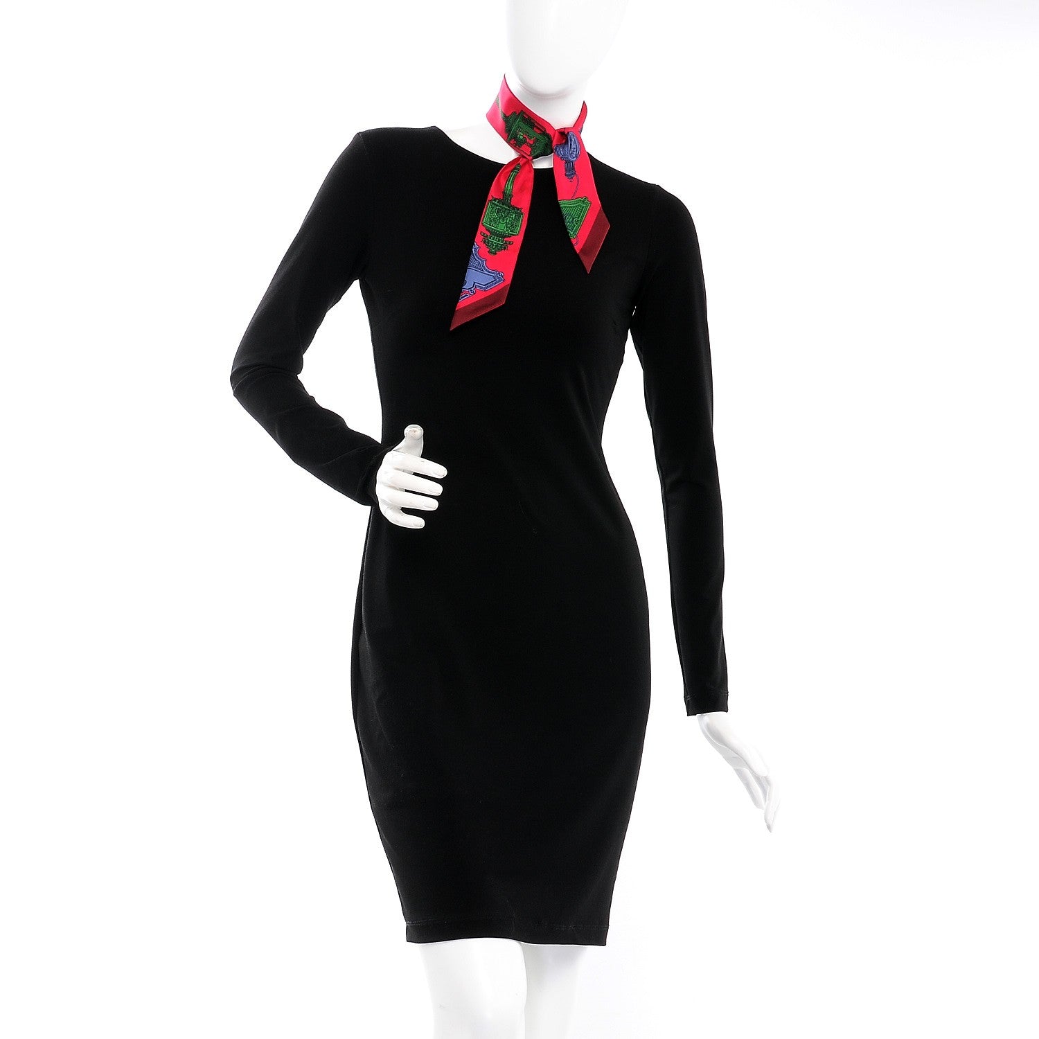 Hermes Silk Merveilleuses Lanternes Twilly Fuchsia Vert Bleu Lavande 2 of 4