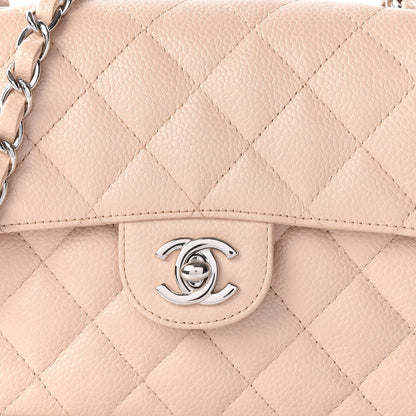 Chanel Caviar Quilted Mini Square Flap Light Beige 9 of 9