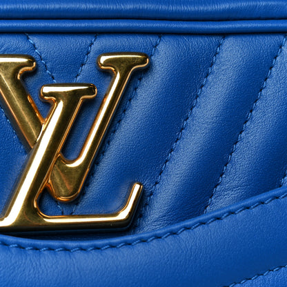Louis Vuitton Calfskin New Wave Camera Bag Bleu Neon 12 of 19