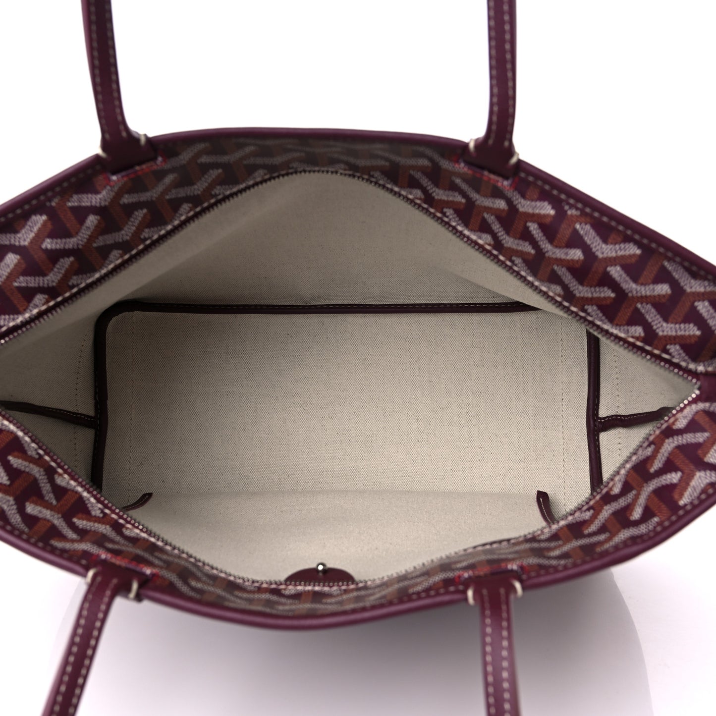 Goyardine Artois PM Burgundy