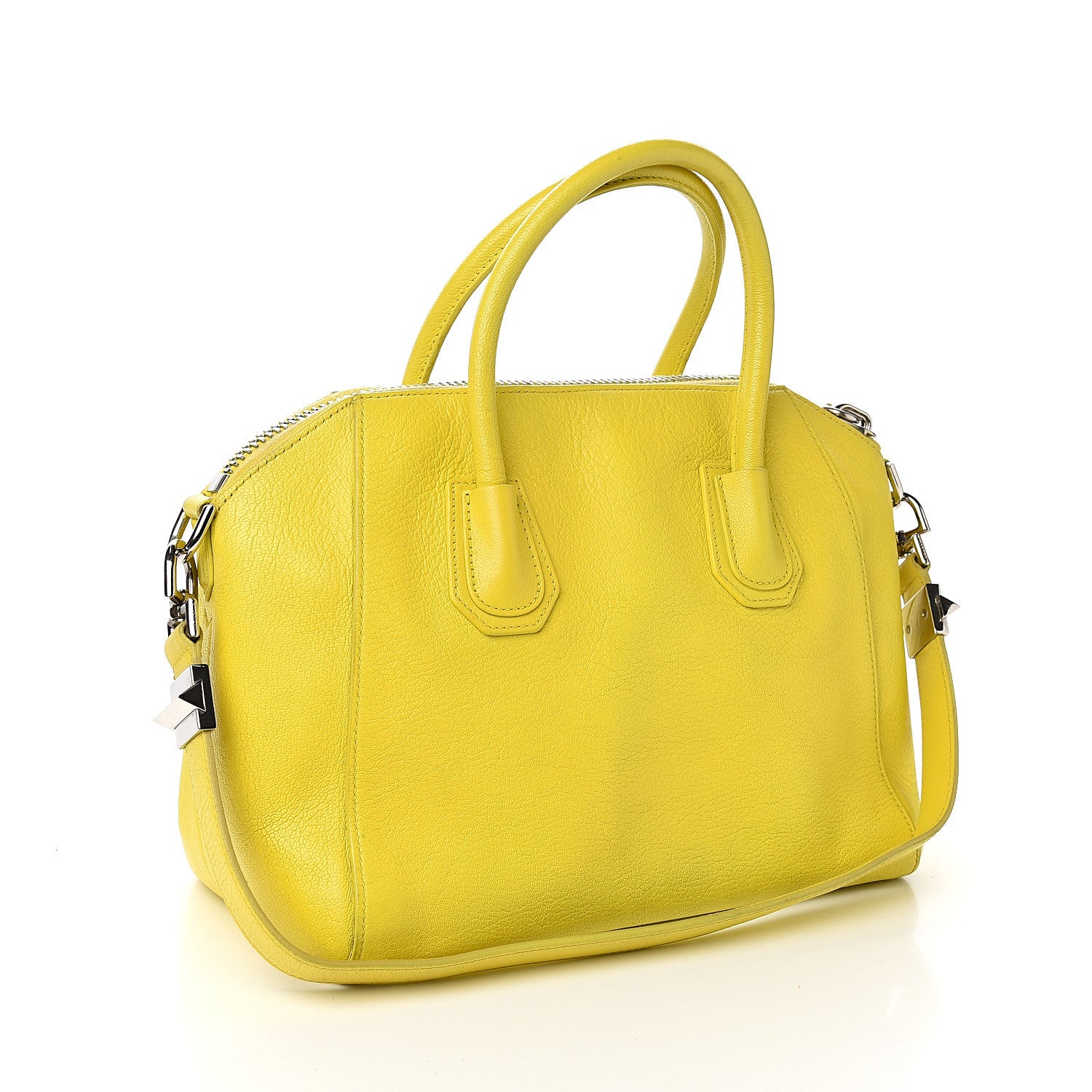 Givenchy Sugar Goatskin Small Antigona Yellow 2 of 11