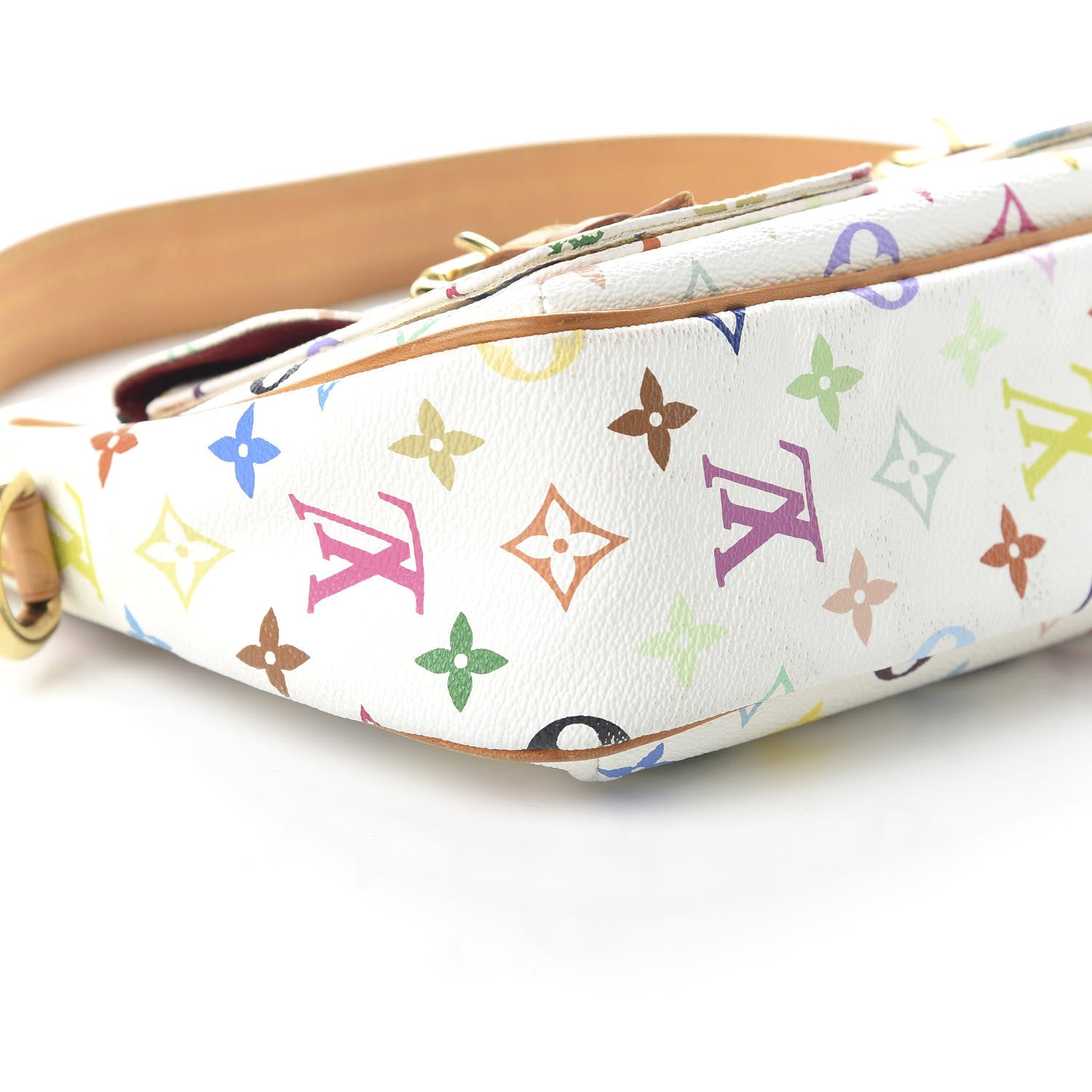 Louis Vuitton Monogram Multicolor Lodge PM White 6 of 10