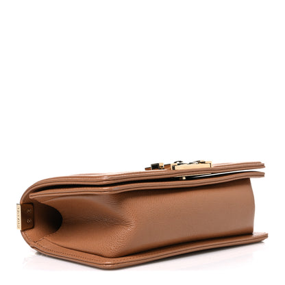 Chanel Caviar Quilted Small Boy Flap Brown 3 of 9