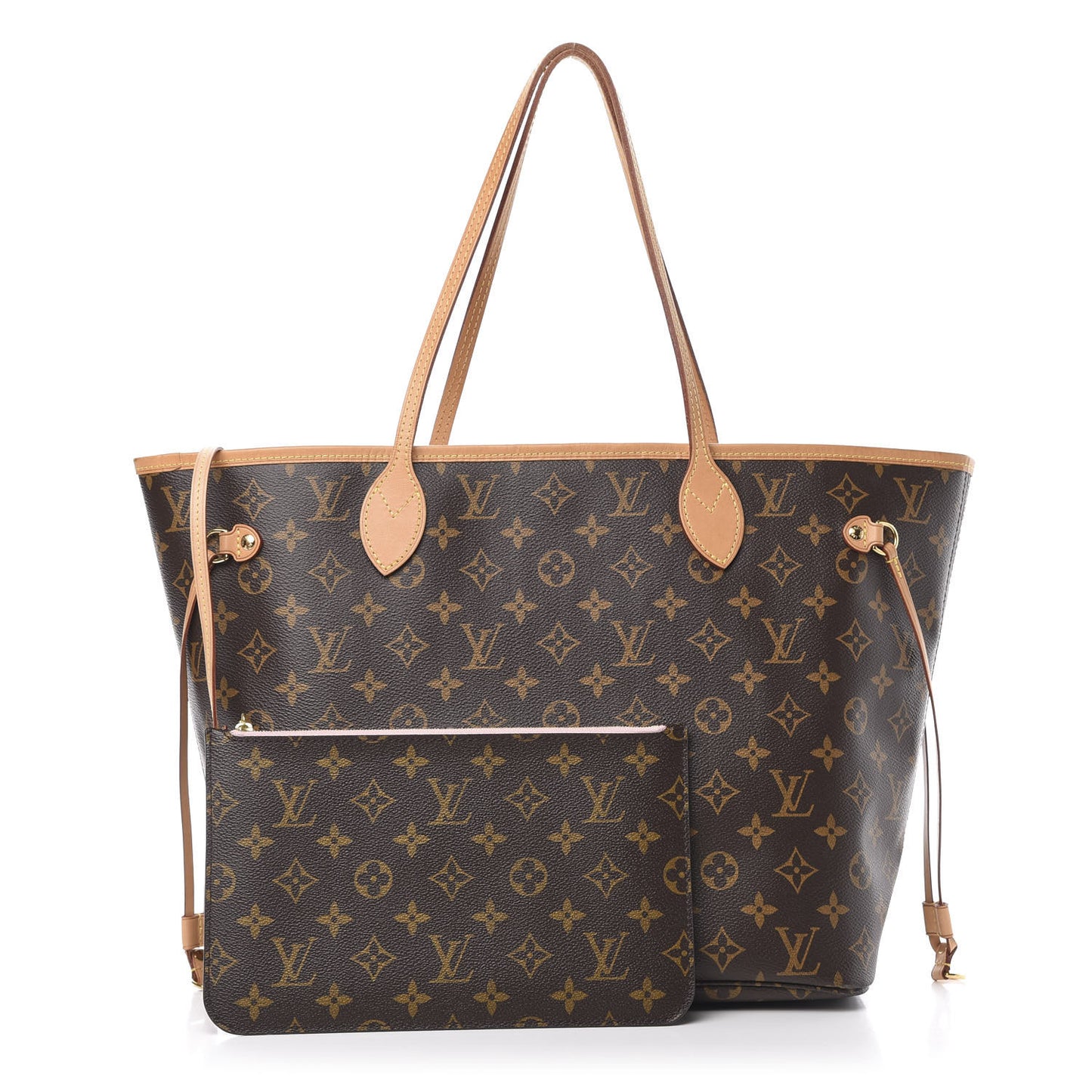 Monogram Neo Neverfull MM Rose Ballerine