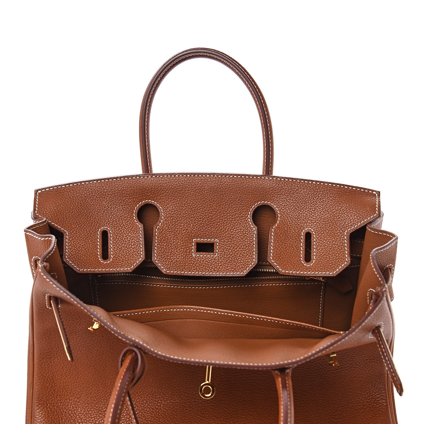 Natural Barenia Faubourg Birkin 30 Fauve