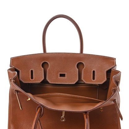 Hermes Natural Barenia Faubourg Birkin 30 Fauve 18 of 34