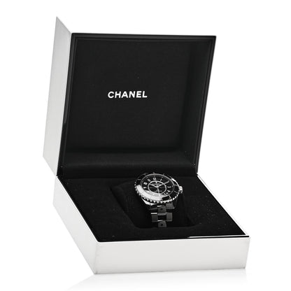 Chanel Stainless Steel Ceramic 38mm J12 Automatic Watch Black 5 of 5
