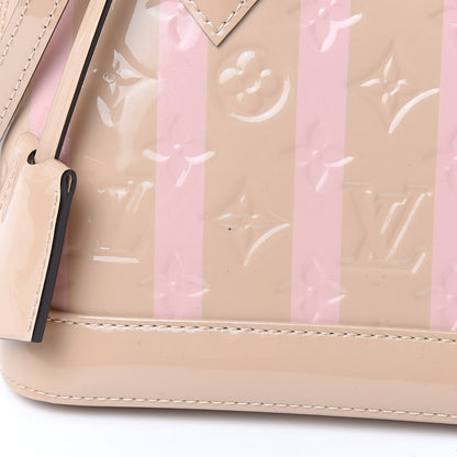 Louis Vuitton Vernis Rayures Alma BB Dune 11 of 11
