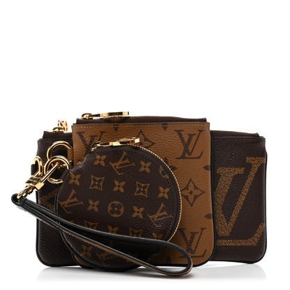 Louis Vuitton Reverse Monogram Giant Trio Pouch 1 of 6