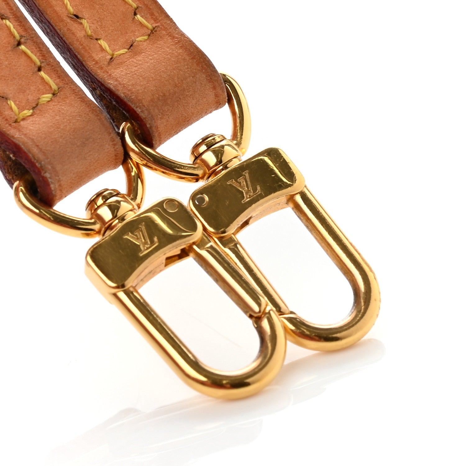 Louis Vuitton Vachetta 12mm Long Shoulder Strap VVN 4 of 8