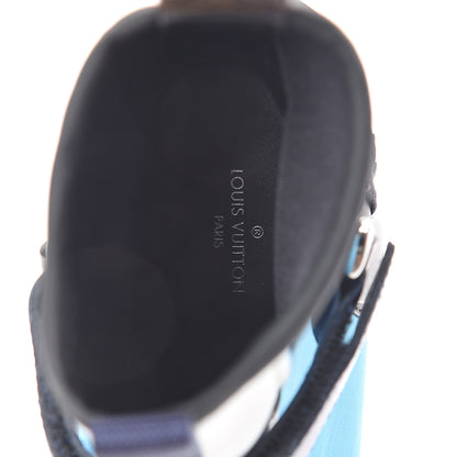 Louis Vuitton Neoprene Deep Sea Ankle Boot 37.5 Blue 5 of 7