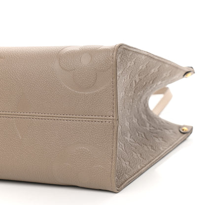 Louis Vuitton Empreinte Monogram Giant Onthego MM Tourterelle 11 of 12