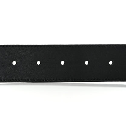 Gucci Textured Calfskin Double G 40mm Belt 90 36 Black 4 of 8