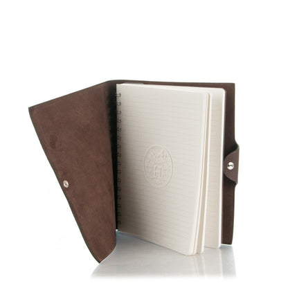 Hermes Togo Ulysse MM Notebook Cover Chocolate 5 of 7