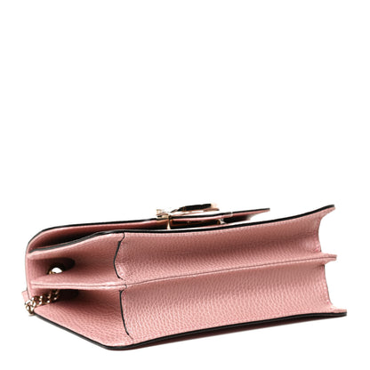 Gucci Dollar Calfskin Small Interlocking G Shoulder Bag Soft Pink 3 of 10