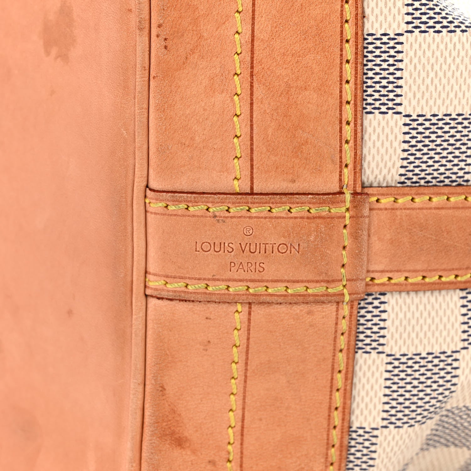 Louis Vuitton Damier Azur Noe 6 of 11
