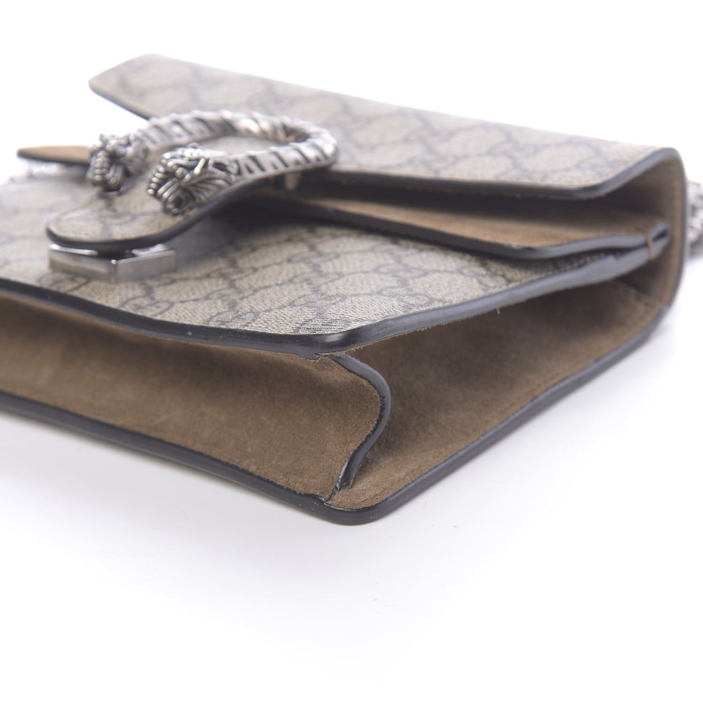 GG Supreme Monogram Mini Dionysus Shoulder Bag Taupe