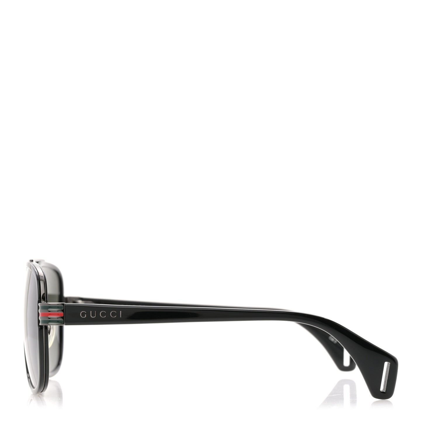 Acetate Aviator Sunglasses GG0448S Black