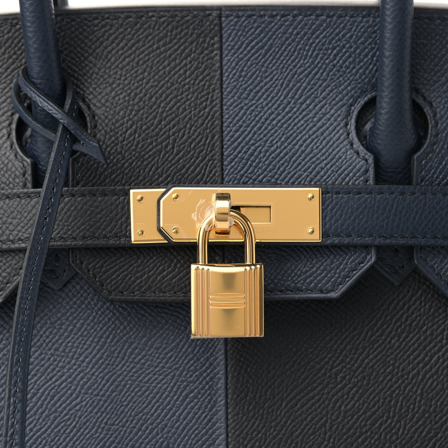 Hermes Epsom Casaque Birkin Sellier 30 Bleu Indigo Black Bleu Frida 8 of 10