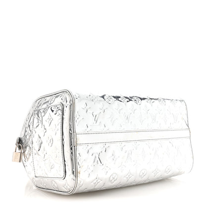 Louis Vuitton Monogram Miroir Speedy 30 Silver 3 of 9